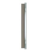 Рамка стеклянная 2 поста IEK BRITE BR-M22-G-K30 РУ-2-2-БрД дымчатый
