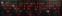гирлянда БАХРОМА   8W  Красный, Rich LED RL-i3*0.5-T/R,  прозрачный провод 3x0.5 м., соединяемая, 220V, 112 Led, IP54, статика