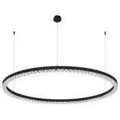 Подвесной светильник  60W Белый теплый 054487 SP-DIAMOND-R1050 (BK, 45 deg, 230V, TRIAC) круглый черный