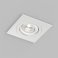 Встраиваемый светильник без лампы DENKIRS HYDRO DK2111-WH GU10 белый квадратный IP44