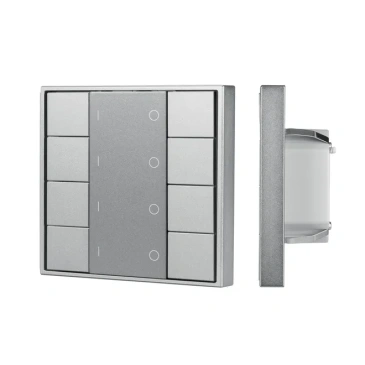 Панель Knob DALI-201-23-4G-DIM-DT6-IN Silver (BUS, Frame) 048185