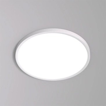 Накладной светильник  36W Белый -MIX DENKIRS THIN DK6522-WH 230V круглый белый