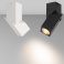 Накладной светильник  12W Белый теплый 026771(1) SP-TWIST-SURFACE-S60x60 BK IP40 поворотный прямоугольный черный