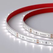 Светодиодная лента Белый 2835 12V  4.8W/m 60Led/метр герм (силиконовая трубка)   021099(2) RTW RTW-PS-A60-10mm LUX IP67