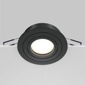 Встраиваемый светильник 10W Атом / Atom DL023-2-01B GU10 черный
