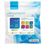 Светодиодная лента Белый 2835 12V 12W/m 120Led/метр 00-119 Стандарт 10мм IP20 Светодиодная лента Белый 2835 12V 12W/m 120Led/метр 00-119 Стандарт 10мм IP20