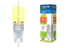 светодиодная лампа капсульная G9 Белый теплый 2.5W 10030 LED-JCD-2,5W/WW/G9/CL/S Simple Volpe Распродажа!!! светодиодная лампа капсульная G9 Белый теплый 2.5W 10030 LED-JCD-2,5W/WW/G9/CL/S Simple Volpe Распродажа!!!