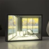 светильник-ночник 3W Белый &quot;Осень&quot; LED от USB 3,5х15,5х21,5 см