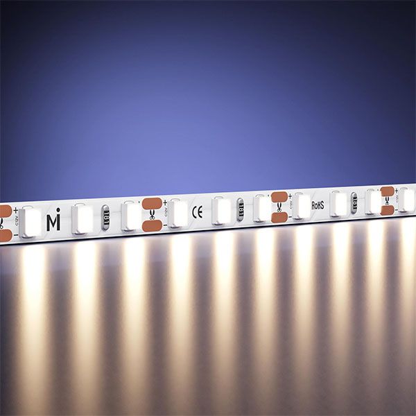 Светодиодная лента Белый дневной 2835 12V  9.6W/m 120Led/метр 201107 Ultra 5мм 4000K