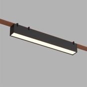 Трековый светильник  12W Белый-MIX BELTY SMART LINEAR DK5674-BK IP20 на шинопровод черный