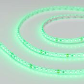 Светодиодная лента Зеленый 3528 24V  9.6W/m 120Led/метр герм (силикон) 016510 RTW 2-5000SE LUX