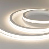 Светодиодная лента Белый дневной 2025 220V 10W/m 320Led/метр герм 054196 ARL-PSW-U320-16mm силикон 4000K IP65 (30м)