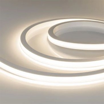 Светодиодная лента Белый дневной 2025 220V 10W/m 320Led/метр герм 054196 ARL-PSW-U320-16mm силикон 4000K IP65 (30м)