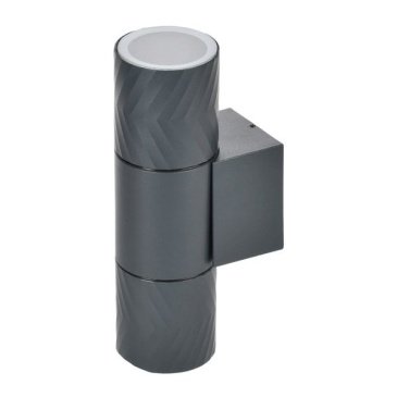 светильник IEK LIGHTING без лампы 5108 LT-UBU0-5108-GU10-2-K03 IP65 цилинд накладной серый