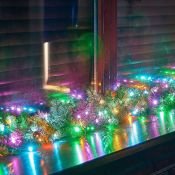 гирлянда  6.0W MULTICOLOR UL-00012358 ULD-S1000-100-DGA MULTI-2 темно-зеленый провод IP20 10м