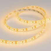 Светодиодная лента Желтый 2835 12V  9.6W/m 120Led/метр герм (силикон) 014883(2)  RTW-SE-A120  LUX IP65