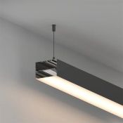 алюминиевый профиль ARH-POWER-W100H70-2000 BLACK 056214