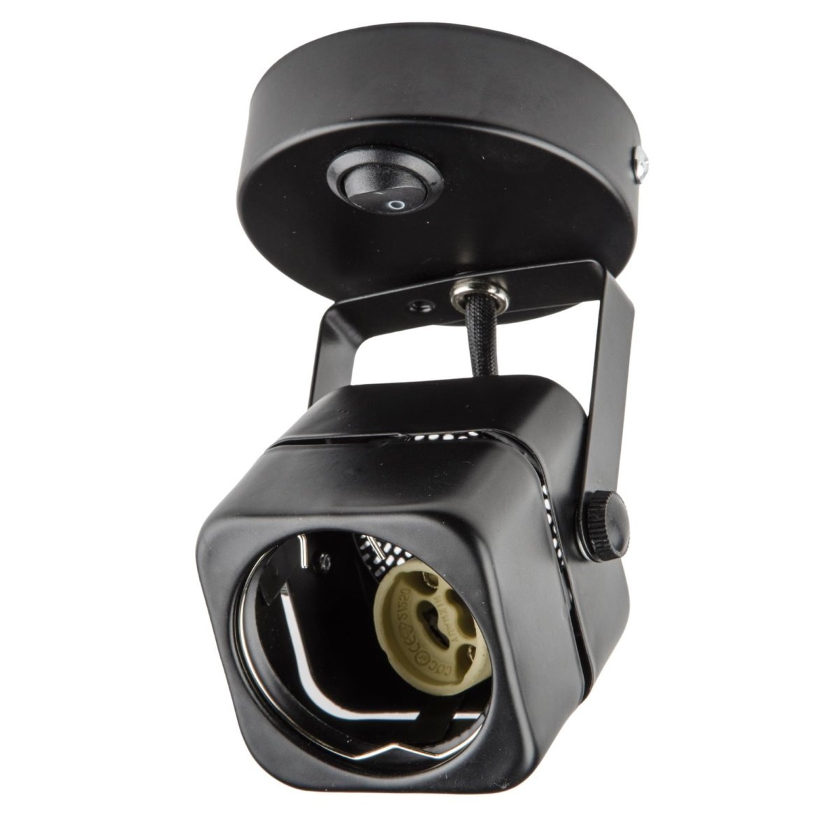 Накладной светильник -бра Sotto без лампы UL-00009424 DLC-S613 GU10-B BLACK 220V IP20 GU10 квадратный черный