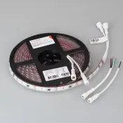 Светодиодная лента RGB 5060 12V 14W/m 60Led/метр IP68 039175 герм (PFS - полная силиконовая экструзия) DMX-PS-B60-12mm