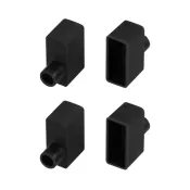 Заглушка для WPH-FLEX-0616-SIDE BLACK с отверстием (комплект) 045880