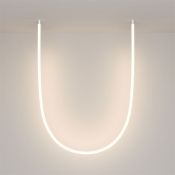 Держатель для гибкого неона Maytoni NEMO 201153 для двухстороннего накладного монтажа неона 360° D18 серебро