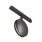 Трековый светильник  6W Белый теплый Контур/Outline Exility 180deg TR090-2-6W3K-B IP20 на магнитный шинопровод черный