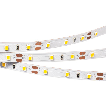 Светодиодная лента Белый теплый 2835 12V  7.2W/m 60Led/метр  020019(2) RT-A60  PRO