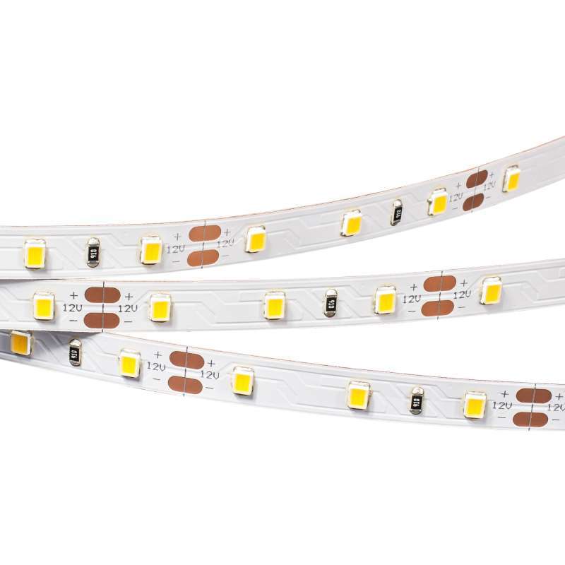 Светодиодная лента Белый теплый 2835 12V  7.2W/m 60Led/метр  020019(2) RT-A60  PRO