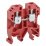 Клемма винтовая КВИ-6мм2 красная YZN30-006-K04 IEK