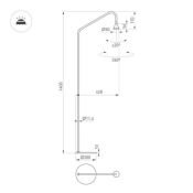 Торшер  5W Белый теплый 059322 SP-RINAR-FLOOR 36deg 230V IP20 черный Торшер  5W Белый теплый 059322 SP-RINAR-FLOOR 36deg 230V IP20 черный