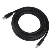 Кабель штекер HDMI- штекер HDMI GoPower V1.4 черный 5м