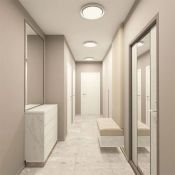 Накладной светильник  40W Белый -MIX DENKIRS CANY DK6515-WH 230V с ПДУ круглый белый