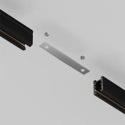 Коннектор прямой для шинопровода Levity TRA184C-11S серебро