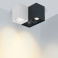 Накладной светильник  22W Белый теплый 023085 SP-CUBUS-S100x200BK-2x11W 220V двойной куб черный