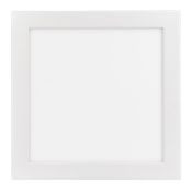 Встраиваемый светильник-панель  25W Белый дневной 022980 DL300x300M-25W 220V IP40 квадратный белый