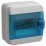 Корпус пластиковый TF5-KP72-N-06-65-K03-K07 КМПн-6 IP65 синяя прозрачная дверь TEKFOR IEK