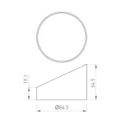 Бленда LGD-HOOD-R85 (BK) 046770