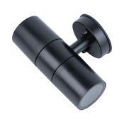 светильник Uniel без лампы UL-00011270 UUL-S22D-2x7W-GU10 IP65 BLACK цилиндр накладной черный