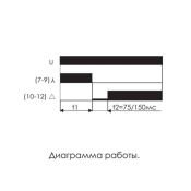 Реле времени PCG-417 (звезда-треугольник) для пуска двигателя ЕА02.001.020
