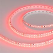 Светодиодная лента Красный 2835 24V  9.6W/m 120Led/метр 008781(2) RT-A120-8mm  LUX