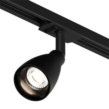 Трековый светильник  15W SOLID BELL DK6050-BK под лампу GU10 IP20 на шинопровод черный