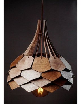 светильник настольный  резной под лампу ДАЛИА 220V IP20