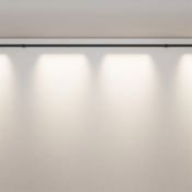 Светильник 24W Белый теплый/белый C101CL-L1000-24W3-6K-B Точки / Points Axity IP20 чёрный