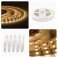 Светодиодная лента Белый теплый 5050 24V 14.4W/m 60Led/метр 00-338 Стандарт 10мм IP20 Светодиодная лента Белый теплый 5050 24V 14.4W/m 60Led/метр 00-338 Стандарт 10мм IP20