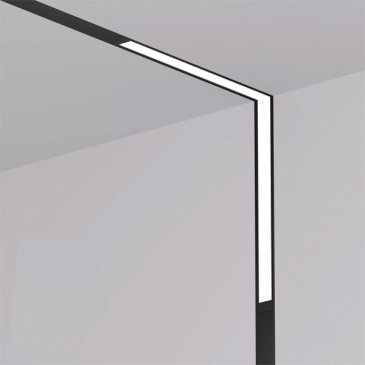 Трековый светильник  18W Белый-MIX SMART LINEAR DK8015-BK IP20 на шинопровод управляемый черный