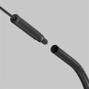 Светильник 3W Белый теплый/белый C104WL-3W3-6K-B Глаз / Eye Axity IP20 чёрный