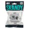 Розетка встраиваемая комбинированная IEK SKANDY SK-AK20-1-K23 SK-A14S TV+RJ45 кат.5E серебряный