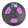 Гибкий неон  150W Фиолетовый  UL-00009103 ULS-N11-2835-120LED-m-8mm-DC24V-10W-m IP67 15метров