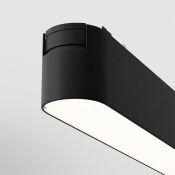 Трековый светильник 12W Белый дневной Базис/Basis Radity 120deg TR080-1-12W4K-B на магнитный шинопровод черный