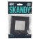 Рамка пластик 1 пост IEK SKANDY SK-M12-K53 SK-F01G графит